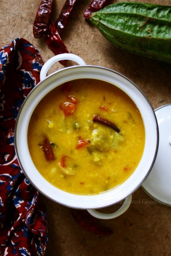 Ridge Gourd Dal Recipe | Turai Dal Recipe | Beerakai Pappu Recipe