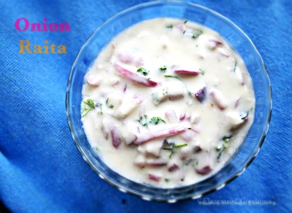 Onion Raita Recipe