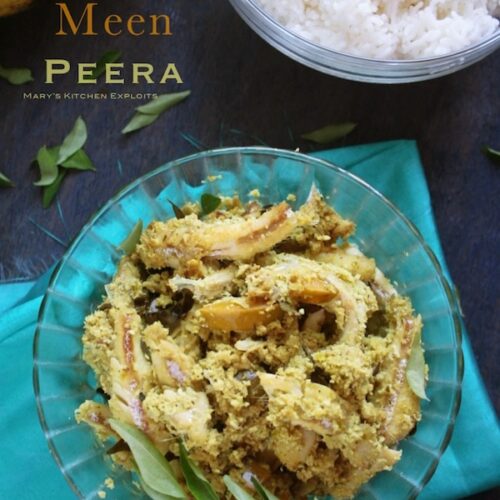 Meen Peera Pattichathu | Kerala Style Fish Peera Recipe