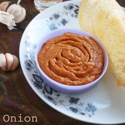 Tomato Onion Chutney | Thakkali Chammanthi