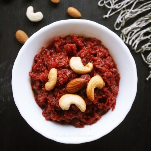 Beetroot Carrot Halwa Recipe