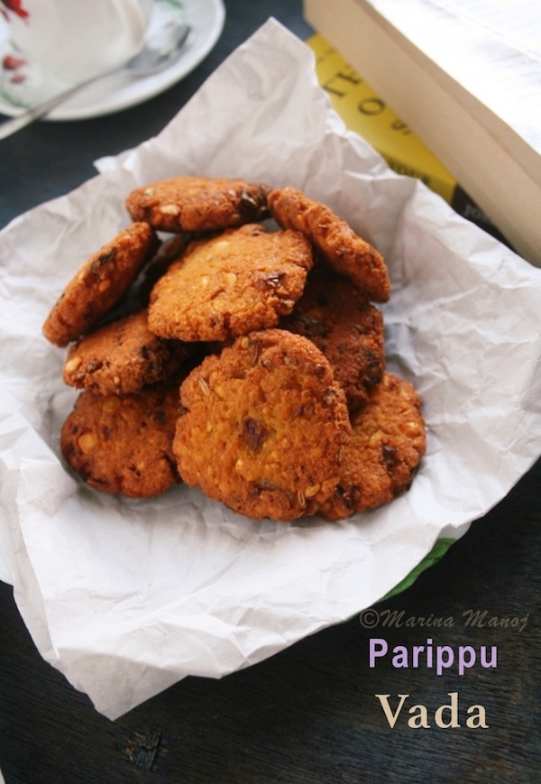 Parippu Vada Kerala Style | Split Bengal Gram Flitters