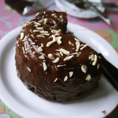 Best Ever Healthy Eggless Chocolate Cake Recipe