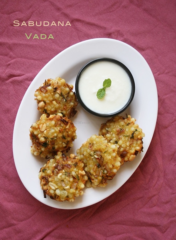 Sabudana Vada | Sago Fritters Recipe | How to make Sabudana Vada